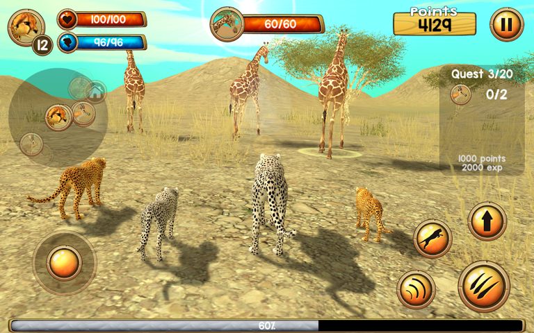 Screenshot 8: Wild Cheetah Sim 3D