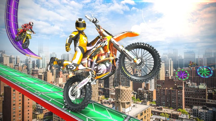Screenshot 5: Extreme Bike Racing 3D: Bike Stunts Master 2021