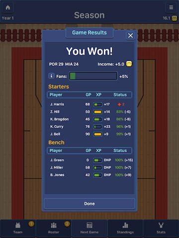 Screenshot 15: Hoop League Tactics