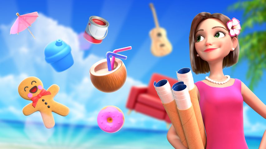 Screenshot 6: Beach Homes Design : Miss Robi