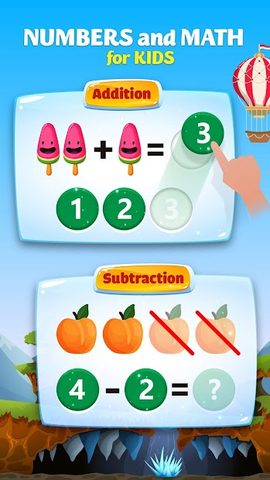 Captura 1: Juegos de matemáticas para niños de 1º a 3º grado
