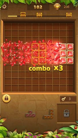 Screenshot 4: BlockGo - Classic Gem Block Puzzle Game