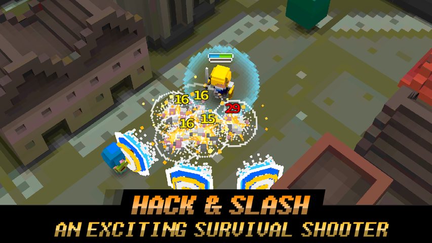 Screenshot 1: Pixel Knights