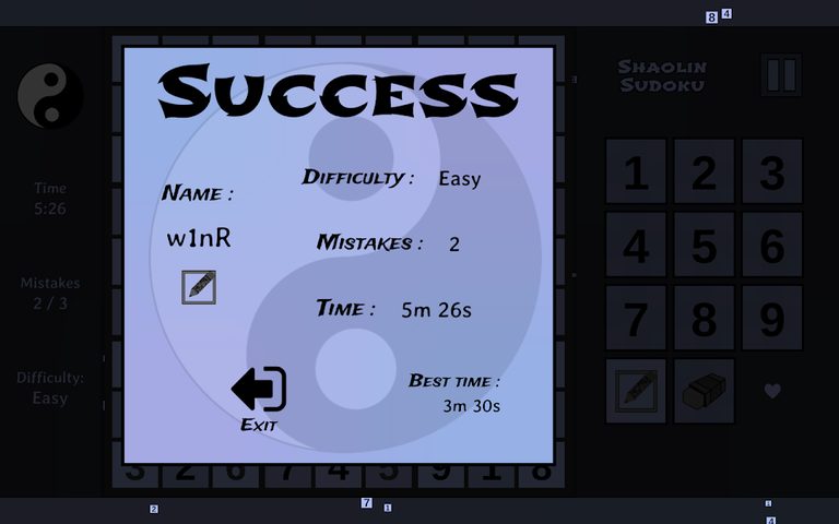 Screenshot 24: Shaolin Sudoku - The Yin Yang