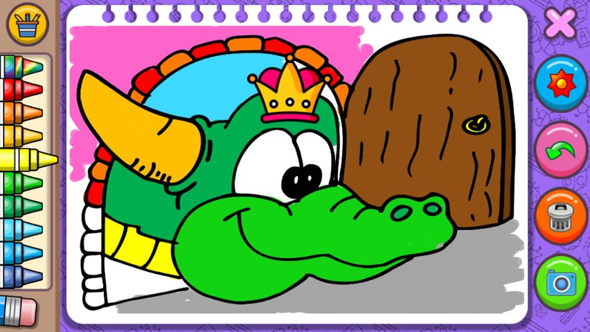 Screenshot 5: Princess Coloring Book & Games
