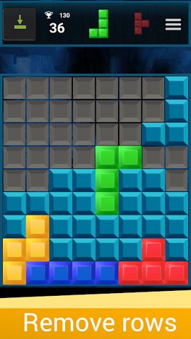 Screenshot 2: Quadris® - timeless puzzle