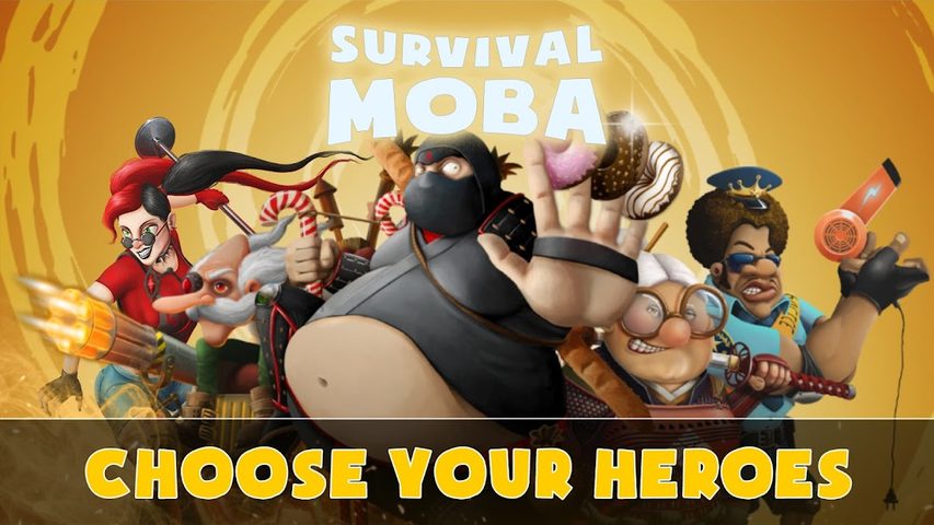 Screenshot 1: Survival MOBA