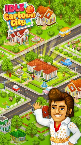 Screenshot 24: Idle Cartoon City - coin day