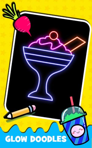Screenshot 5: Fruits Coloring book & Food Drawing book Kids Free