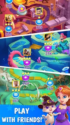 Screenshot 3: Bubble & Dragon - Magical Bubb