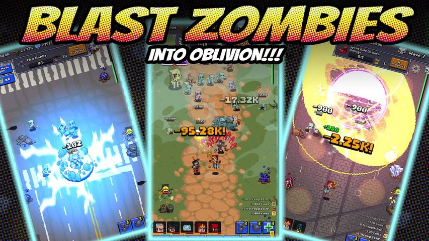 Screenshot 1: Idle Zombie Superhero
