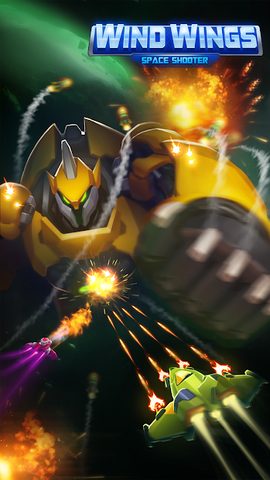 Captura 1: WindWings: Disparos Espaciales