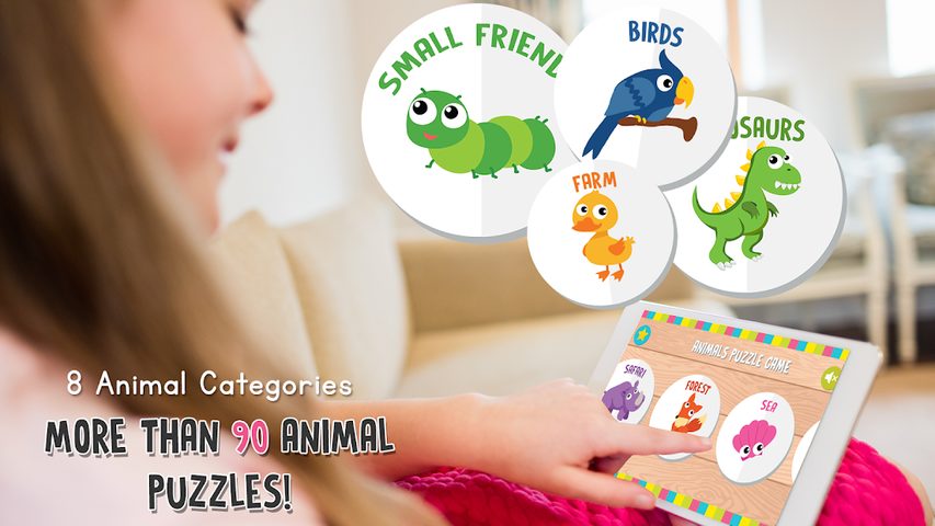 Screenshot 10: Animals Puzzle for Kids: Preschool