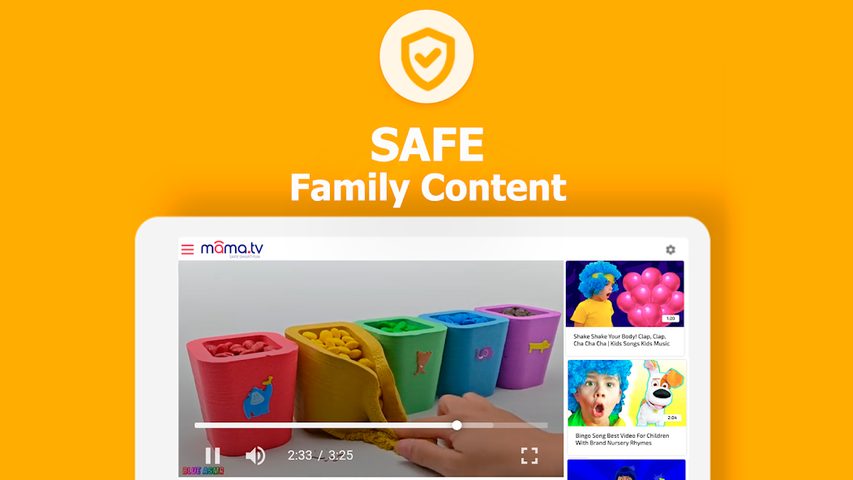 Captura 8: Dibujos Animados y Videos Familiares