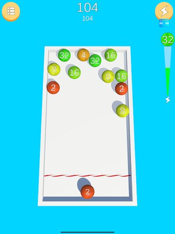 Screenshot 11: Chain in box: 4096 3D Merge game