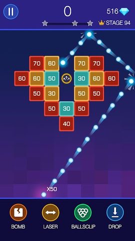 Screenshot 17: Bricks Breaker - Glow Balls