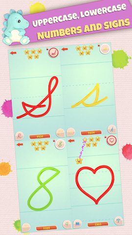 Скриншот 2: LetraKid Cursive: Kids Writing