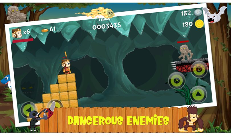 Screenshot 5: Super Monkey Bros