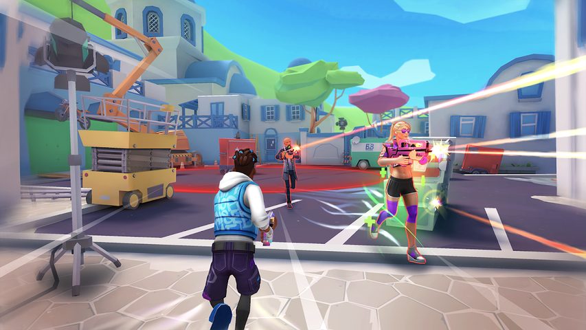 Screenshot 1: Blockbusters: Online PvP Shooter