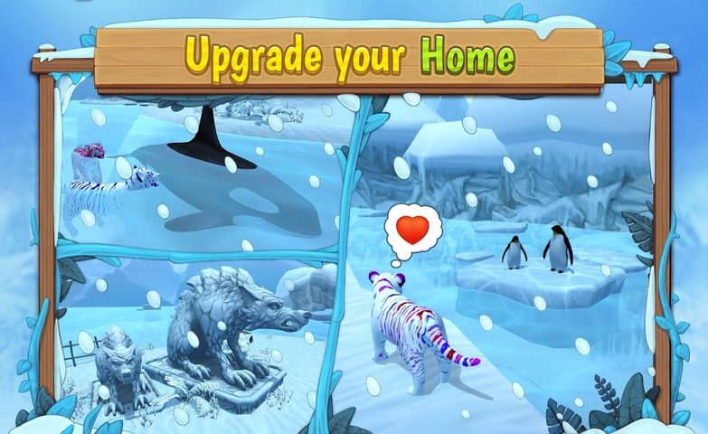 Screenshot 6: White Tiger Family Sim Online - Animal Simulator