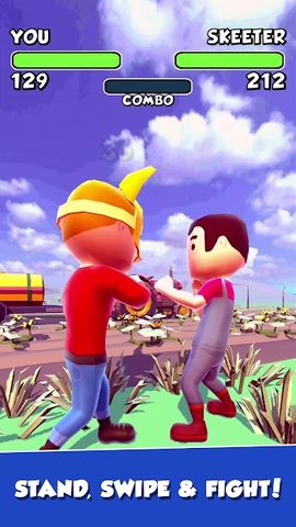 Captura 1: ¡Desliza y Lucha!