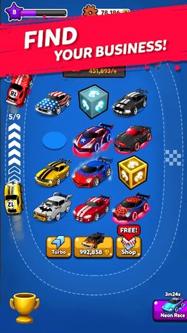 Screenshot 3: Merge Battle Car: Idle Clicker