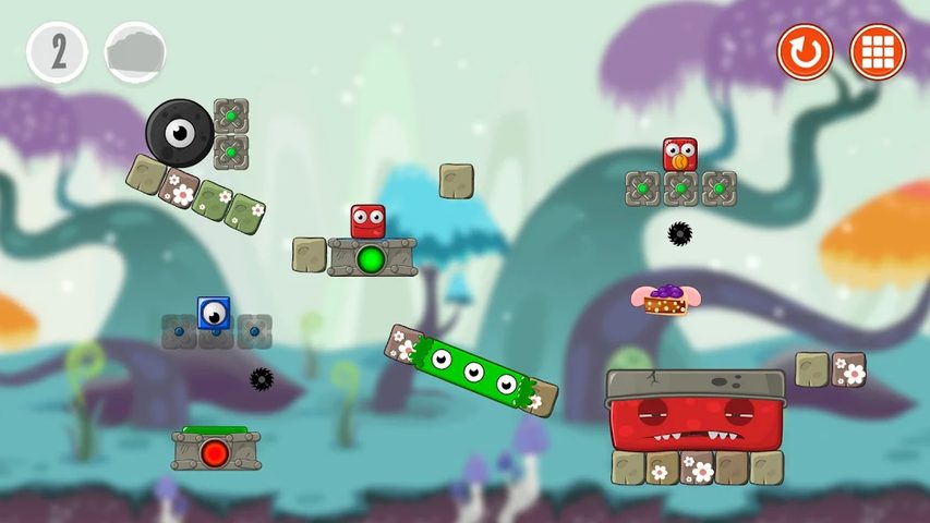 Screenshot 18: Monsterland 2. Physics puzzle