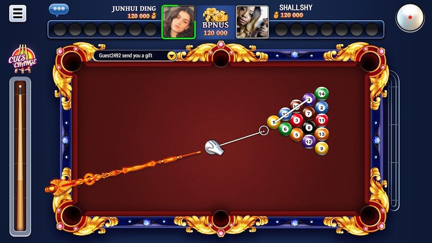 Screenshot 1: 8 Ball Blitz - Billiards Games