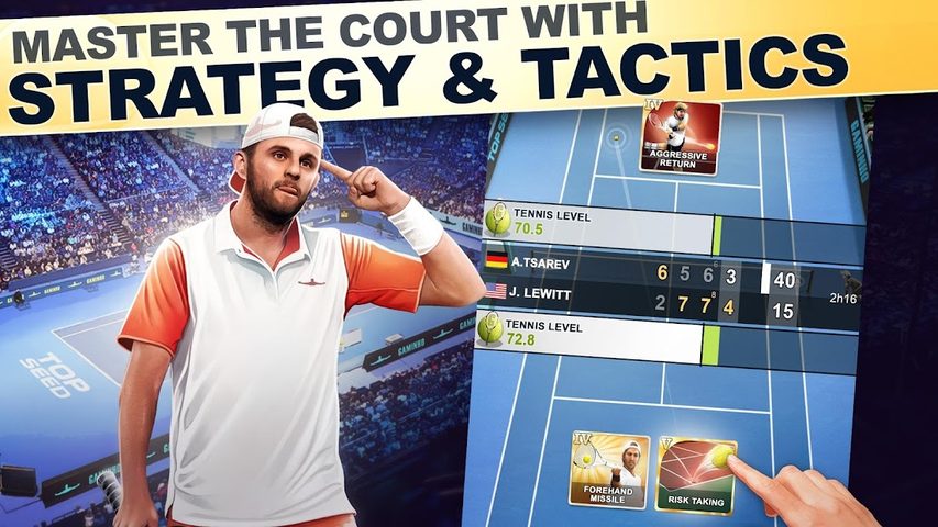 Screenshot 3: TOP SEED Tennis Manager 2022