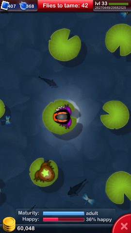 Screenshot 2: Pocket Frogs: Tiny Pond Keeper