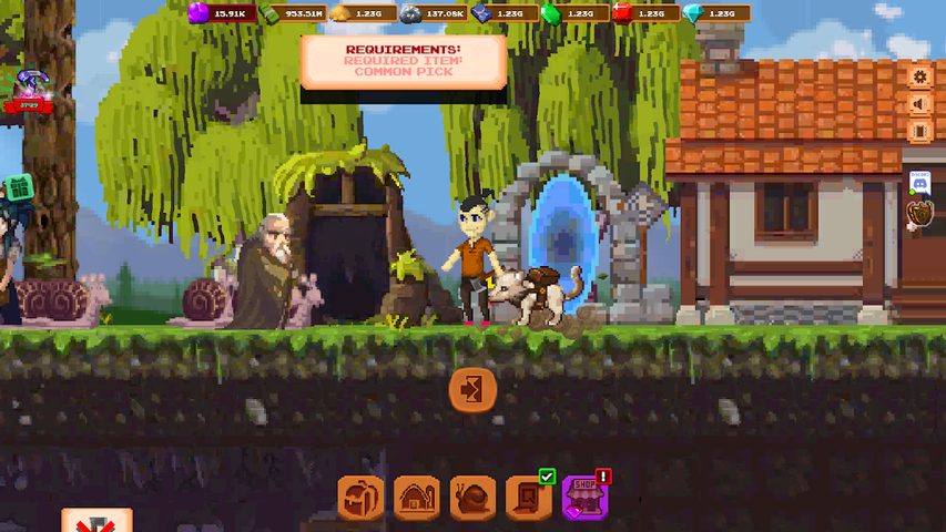 Screenshot 4: Miners Settlement: Idle RPG