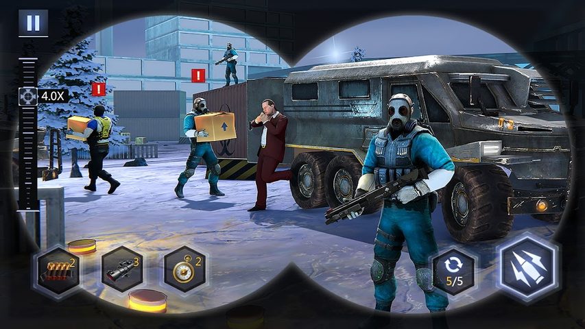 Captura 5: Misión de Sniper: Acción en Primera Persona