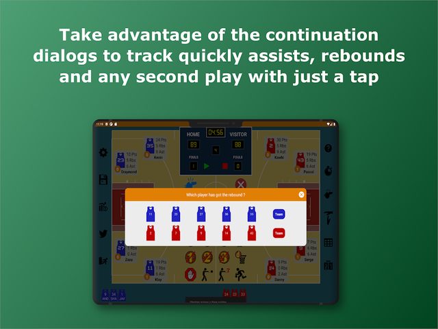 Screenshot 21: Basketball Stats Assistant