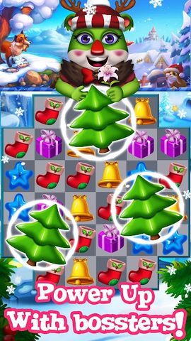 Screenshot 1: Merry Christmas Match 3