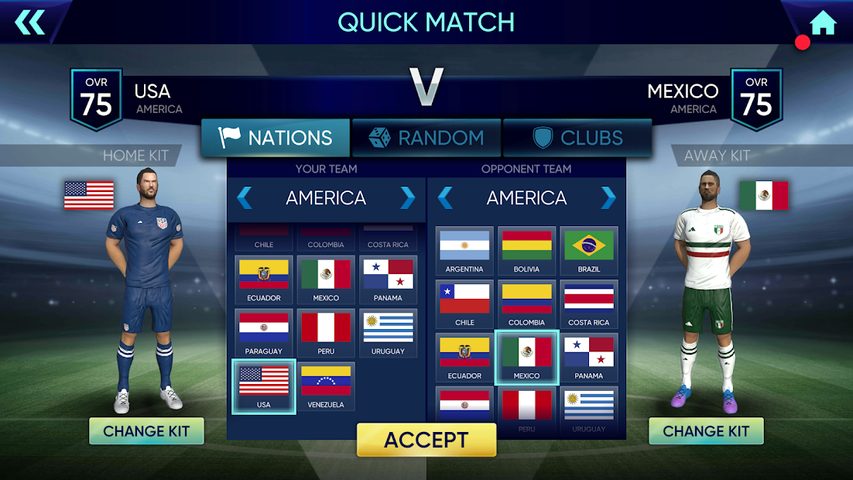 Screenshot 1: Soccer Cup 2022: Football Game