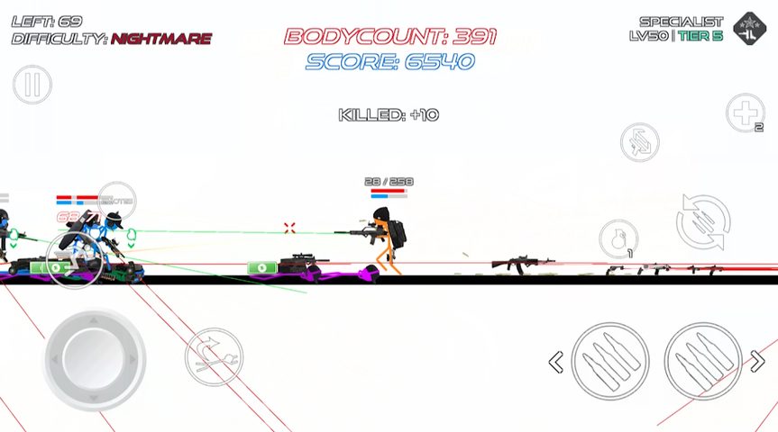 Captura 8: Stick Warfare: Golpe de sangre