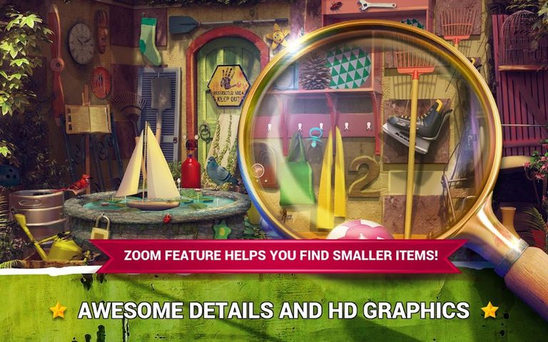 Screenshot 3: Hidden Objects Garden – Mystery Games