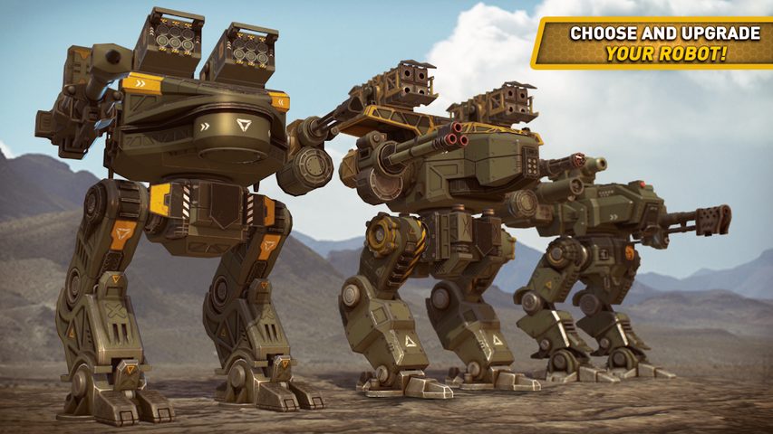 Captura 2: Mundo de Robots