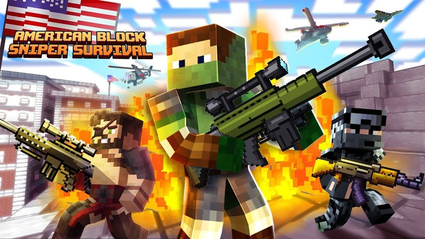 Screenshot 2: American Block Sniper Survival