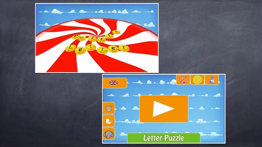 Captura 2: Letter Puzzle: Aprende a leer
