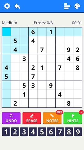 Screenshot 4: Sudoku Levels 2021 - free classic puzzle game