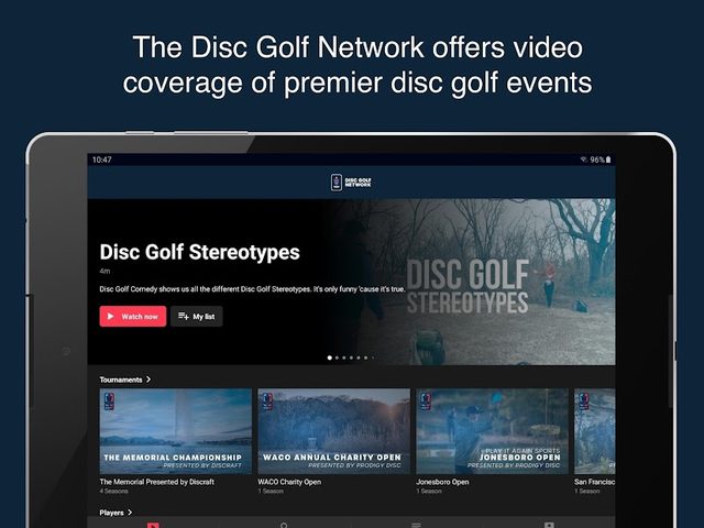 Screenshot 7: Disc Golf Network