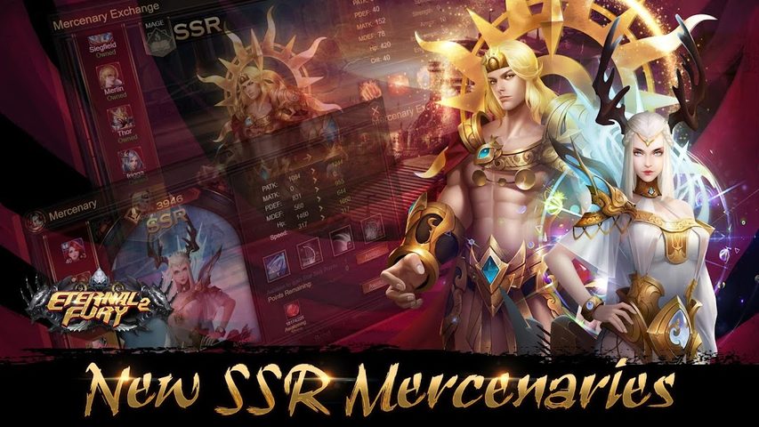 Screenshot 1: Eternal Fury 2 - Summon your n