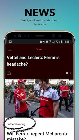 Screenshot 6: Motorsport Fans - Fan voices