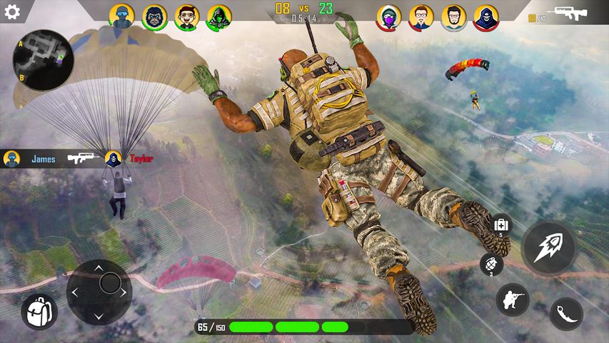 Screenshot 2: Modern Fps Gun Shooter Strike