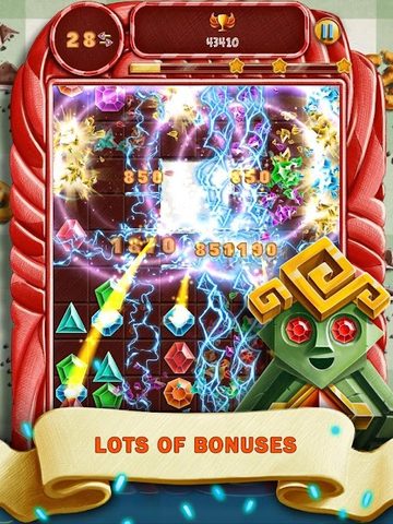 Screenshot 3: Doodle Jewels Match 3