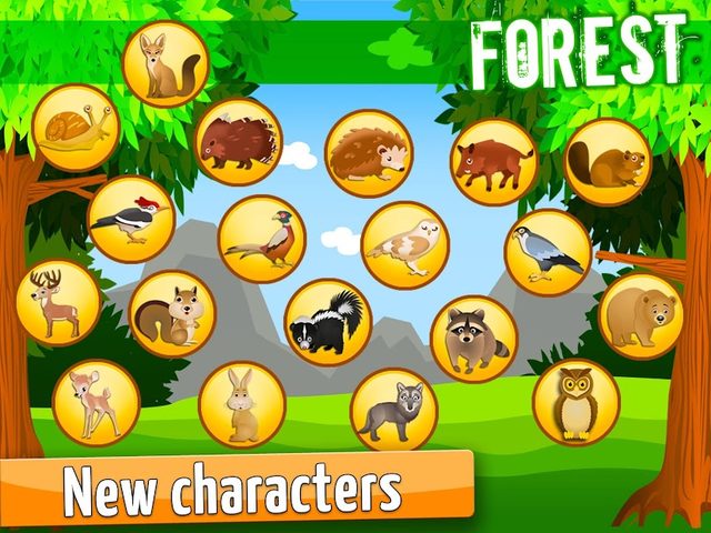 Screenshot 14: Forest - Kids Coloring Puzzles