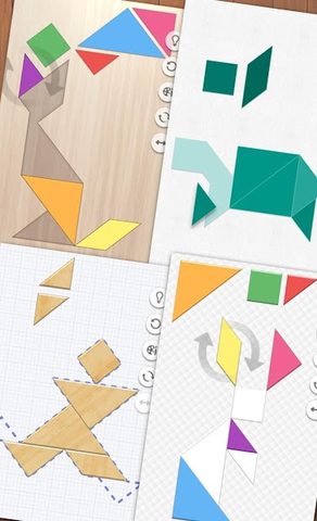 Screenshot 1: Tangram Zen