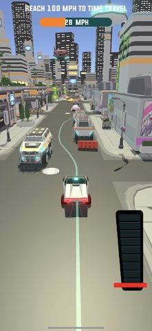 Screenshot 1: Time Traveler 3D: Driving Game