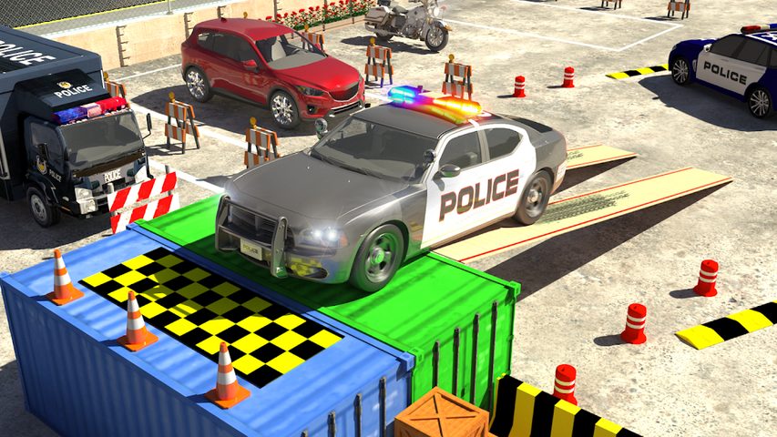 Screenshot 5: Police Car Games Parking 3D